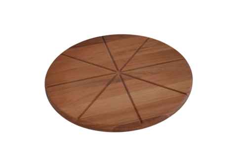 Tabla Pizzera con Divisiones Diametro 35x2 cm. (F70)