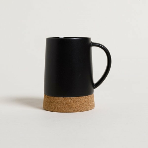 Mug Net Black Base Corcho 410 Ml (0510391)