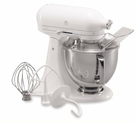 Kitchen Aid® Batidora Artisan 4.8 lts Blanca (KSM150PSRWH) en internet