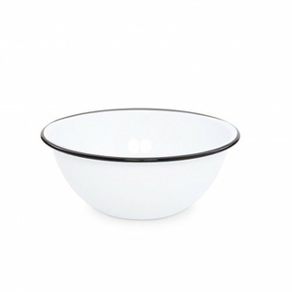 Nonfork® Enamelware Vintage Classic Bowl 20x9 Cm B/N (N832023N)