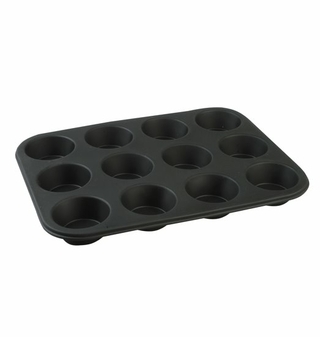 Molde Silicona Muffin 12 pc Euro (AX3110)