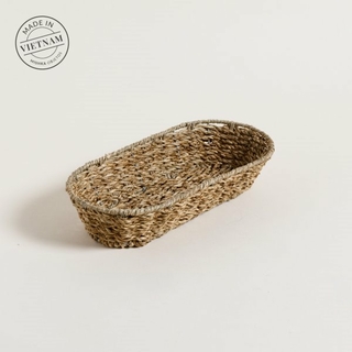 Canasta Oval Seagrass 32x15x7 Cm (0503173)