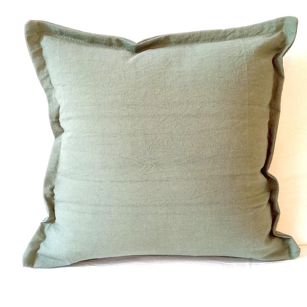 Almohadon con pestana Verde Comprar en Matiti Deco