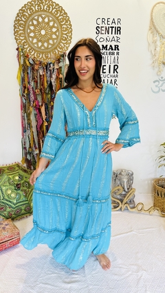 VESTIDO LARGO BOHO MARTINICA - comprar online