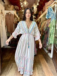 VESTIDO LARGO BOHO NEW - Shanti Hippie Chic