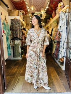 Vestido largo seda asturias - Shanti Hippie Chic