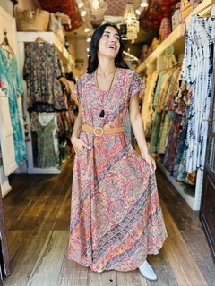 vestido largo seda bilbao - Shanti Hippie Chic