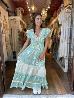 Vestido largo boho new