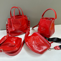 Mini baúl Lena Rojo - tienda online