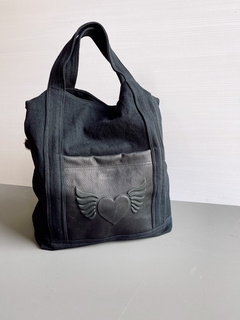 Tote Solana negro - Boris Handbags