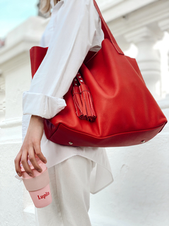 // PRE ORDER // tote bag sienna red