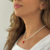 Choker perlas con pimientos - comprar online