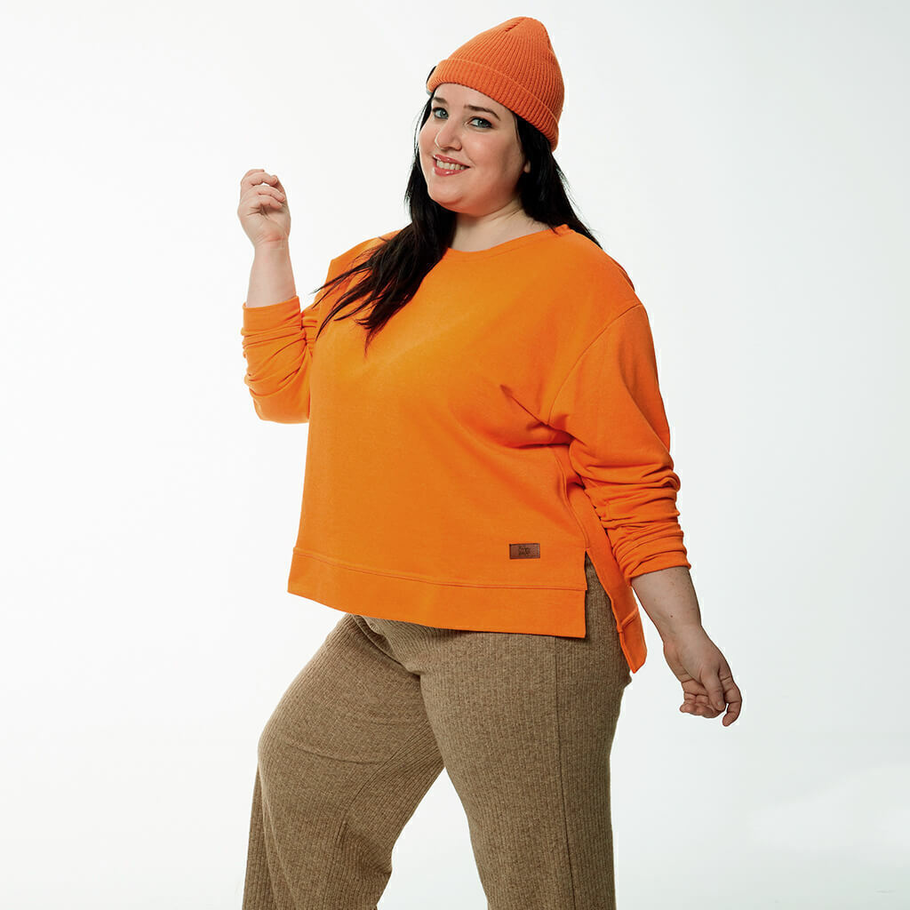 Buzos color naranja sale