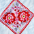 Pañuelo Flores rojas/Chico en internet