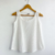 Musculosa Ava waffle /Blanco