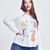 Remera Eugenia ML /Mujeres c/frase