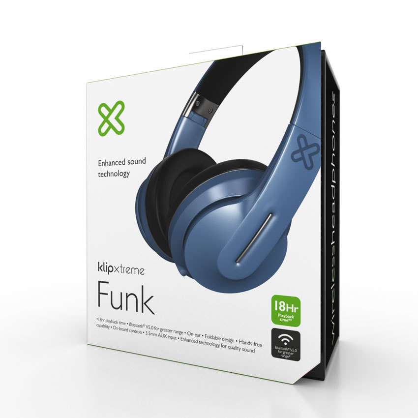 Auricular inal mbrico KlipXtreme Bluetooth Funk KWH 150GD Gold