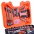 Kit Caja Juego Set Herramientas Llave Tubos 91 Pz S910 Bahco en internet