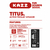 Parlante portátil Kazz Titus Bluetooth Led 100W - comprar online