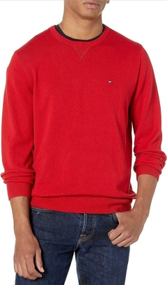 Sweater Tommy Hilfiger Vermelho - TH600- Tamanho G