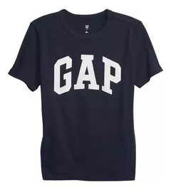 Camiseta Gap Azul Marinho - GAP200- Tamanho 5 anos - comprar online