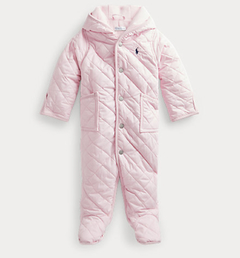 Macacão Ralph Lauren Rosa - RL9232 - Tamanho 9 meses