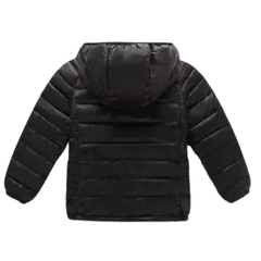 Jaqueta Puffer Infantil Ultraleve - Cor Preto - Tamanho 7 anos - comprar online