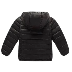 Jaqueta Puffer Infantil Ultraleve - Cor Preto - Tamanho 14 anos - comprar online