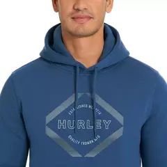 Moletom Hurley Masculino Azul Royal - HU677 - Tamanho GG na internet