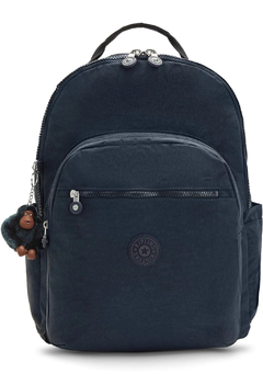 Mochila Kipling Seoul Large 17 Laptop - True Blue - Tamanho G Boneco de borracha