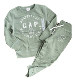 Conjunto Infantil moletom GAP - GAP989A - Tamanho 8 anos