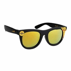 Óculos de Sol Pokemon Pikachu Black Square Frame Kids Sunglasses Black - 3 anos - comprar online