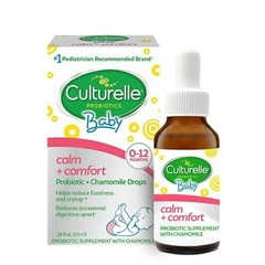Probiótico Culturelle Baby Calm + Comfort, Probiotic + Chamomile Drops 8,5 ml