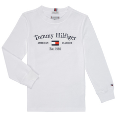Camiseta Manga Longa Tommy Hilfiger Branca - TH1652 - Tamanho 16 - 18 anos