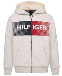 Moletom Infantil Tommy Hilfiger Forrado Sherpa Creme - TH4219 - Tamanho 2 anos