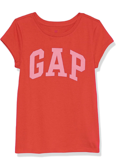 Camiseta Gap Red Orange - GAP5557 - Tamanho 8 anos