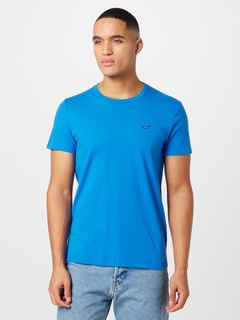 Camiseta Hollister Azul- Masculina - Tamanho M