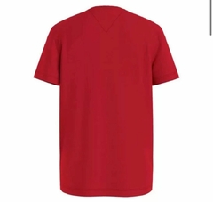 Camiseta Tommy Hilfiger Vermelha - TH3460 - Tamanho 6 - 7 anos - comprar online