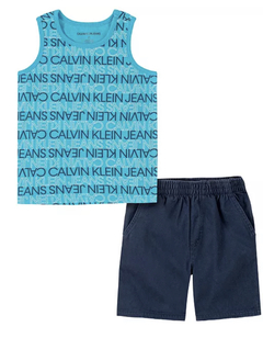 Conjunto Calvin Klein Summer - CK4145- Tamanho 5 anos