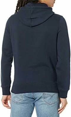 Moletom Fleece Tommy Masculino Azul Marinho - TH706 - Tamanho M - comprar online