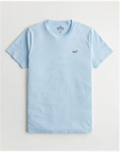 Camiseta Hollister Azul claro - Masculina - Tamanho M - comprar online