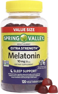 Melatonina 10mg Spring Valley -120 Gummies