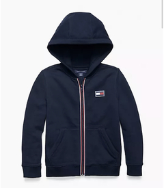 Moletom Ziper Capuz Tommy Hilfiger - TH7262 - Tamanho 4 - 5 anos