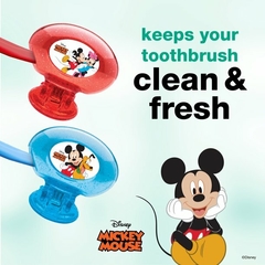 Steripod Protetor de escova de dentes com clipe - Mickey Mouse na internet