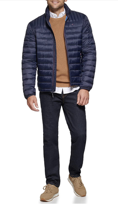 Jaqueta Puffer Tommy Hilfiger Masculina - TH2239 - Tamanho M - comprar online