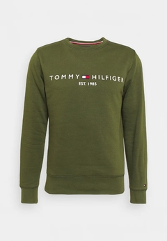 Moletom Feminino Tommy Hilfiger Oliva - TH4094 - Tamanho M