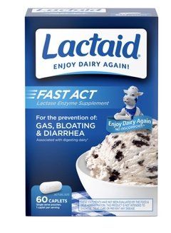 Lactaid Fast Act 60 Capsulas Intolerância A Lactose