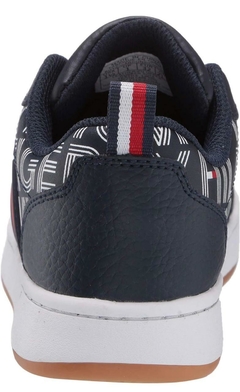 Tênis Sneaker Tommy Hilfiger Azul Marinho - Tamanho 4 Usa - 33/34 Brasil - Mimos de Orlando