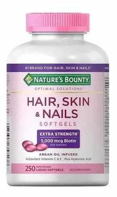 Hair Skin & Nails With Biotin 5000 Mcg- Extra Strenght -eua