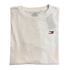 Camiseta Infantil Tommy Hilfiger Branco- TH6888 - Tamanho 20 anos